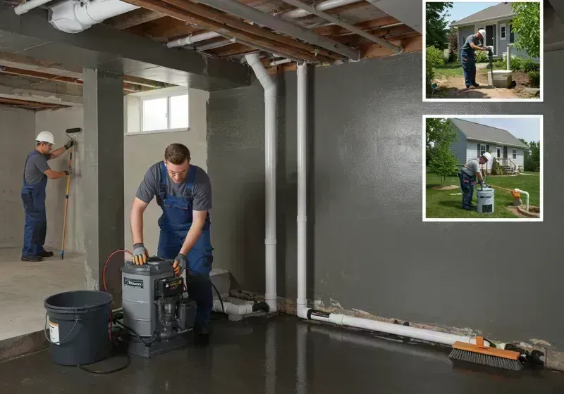 Basement Waterproofing and Flood Prevention process in Marshall, IL